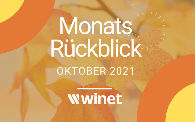 Winet Monthly Review October 2021